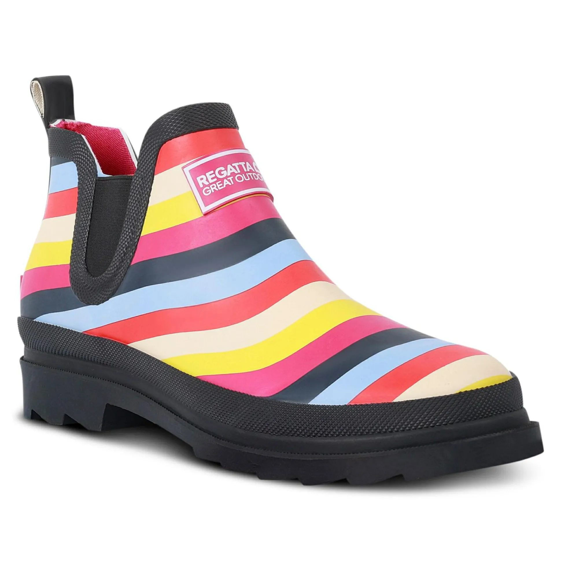 Women's Harper Low Wellies | Multi Stripe