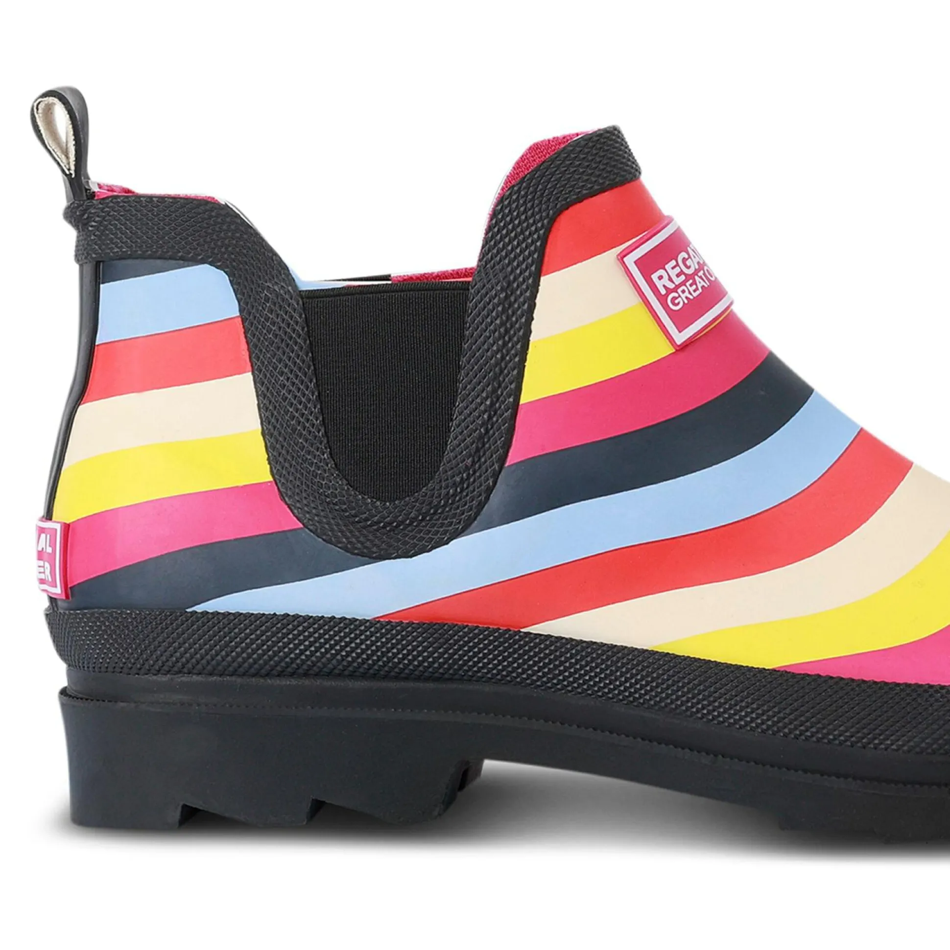 Women's Harper Low Wellies | Multi Stripe