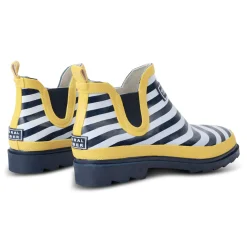 Women's Harper Low Wellies | Navy Lemon Tea