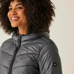 Women's Heatherly Quilted Jacket | Seal Grey
