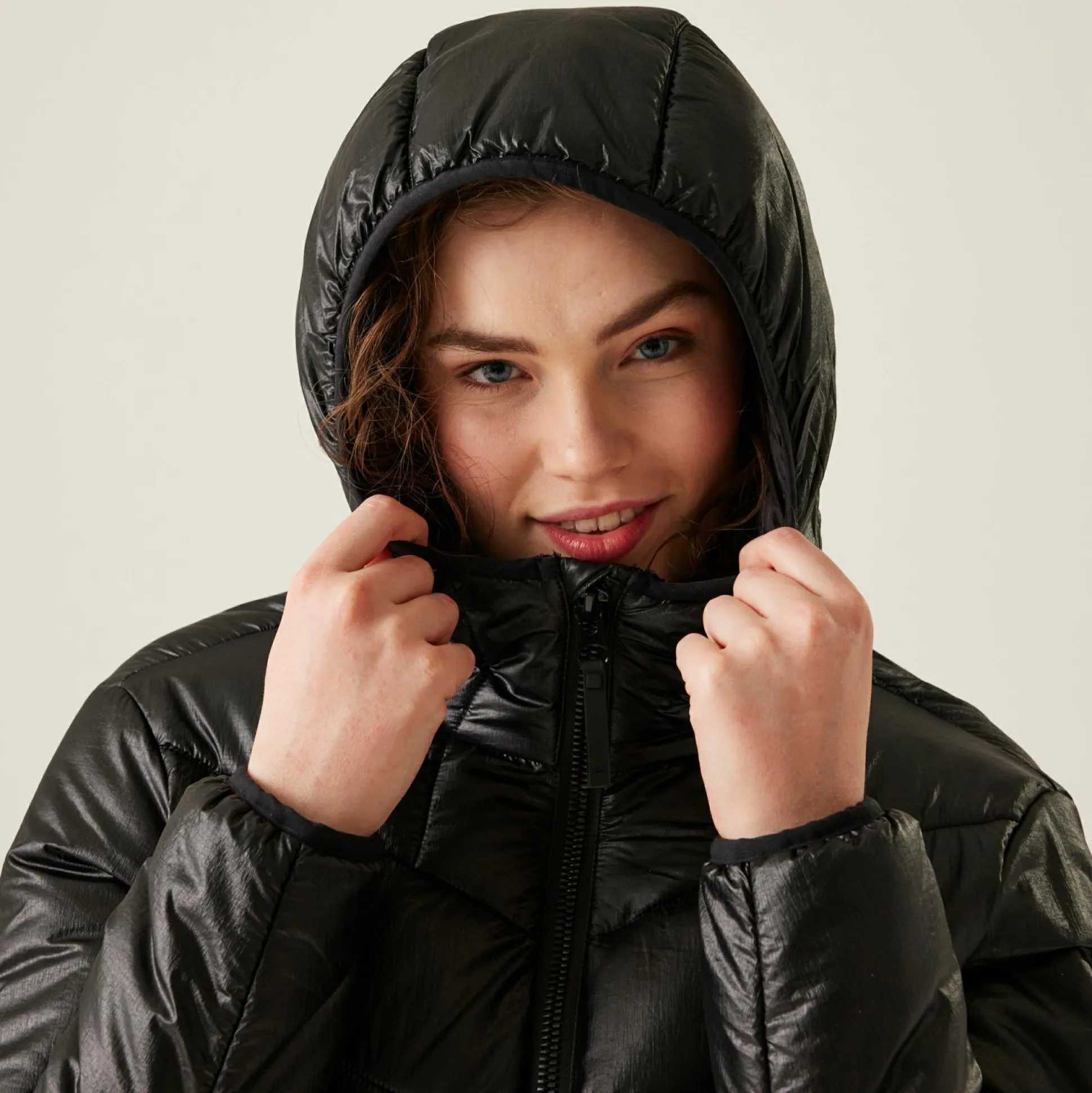 Women's Heatherly Quilted Jacket | Black