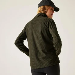 Women's Heidy Full Zip Fleece | Dark Khaki