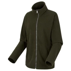 Women's Heidy Full Zip Fleece | Dark Khaki