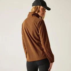 Women's Heidy Full Zip Fleece | Brown