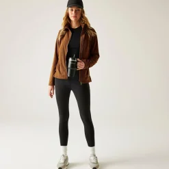 Women's Heidy Full Zip Fleece | Brown
