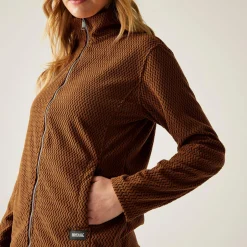 Women's Heidy Full Zip Fleece | Brown