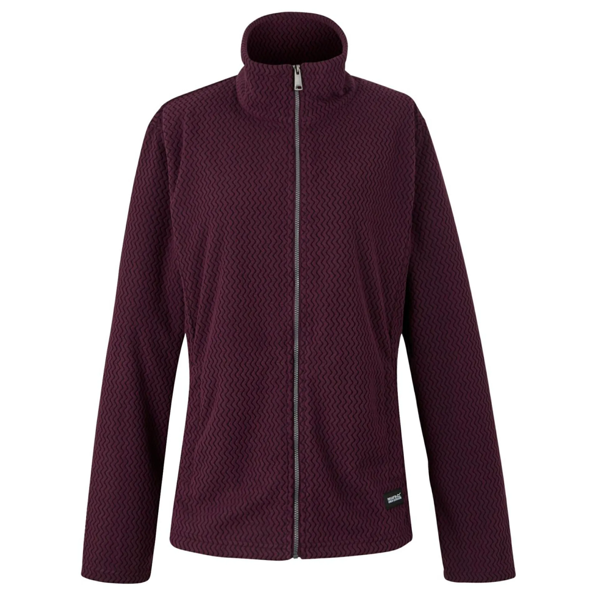Women's Heidy Full Zip Fleece | Fig Purple