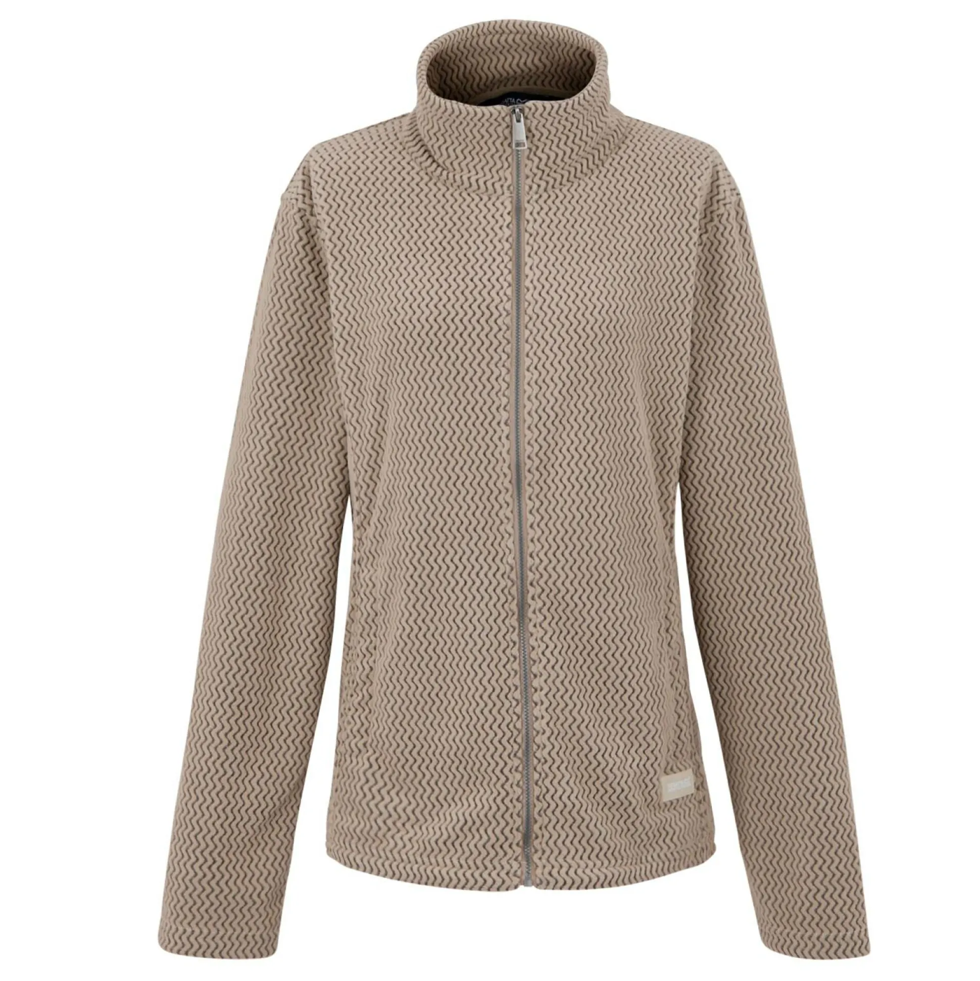 Women's Heidy Full Zip Fleece | Taupe Beige