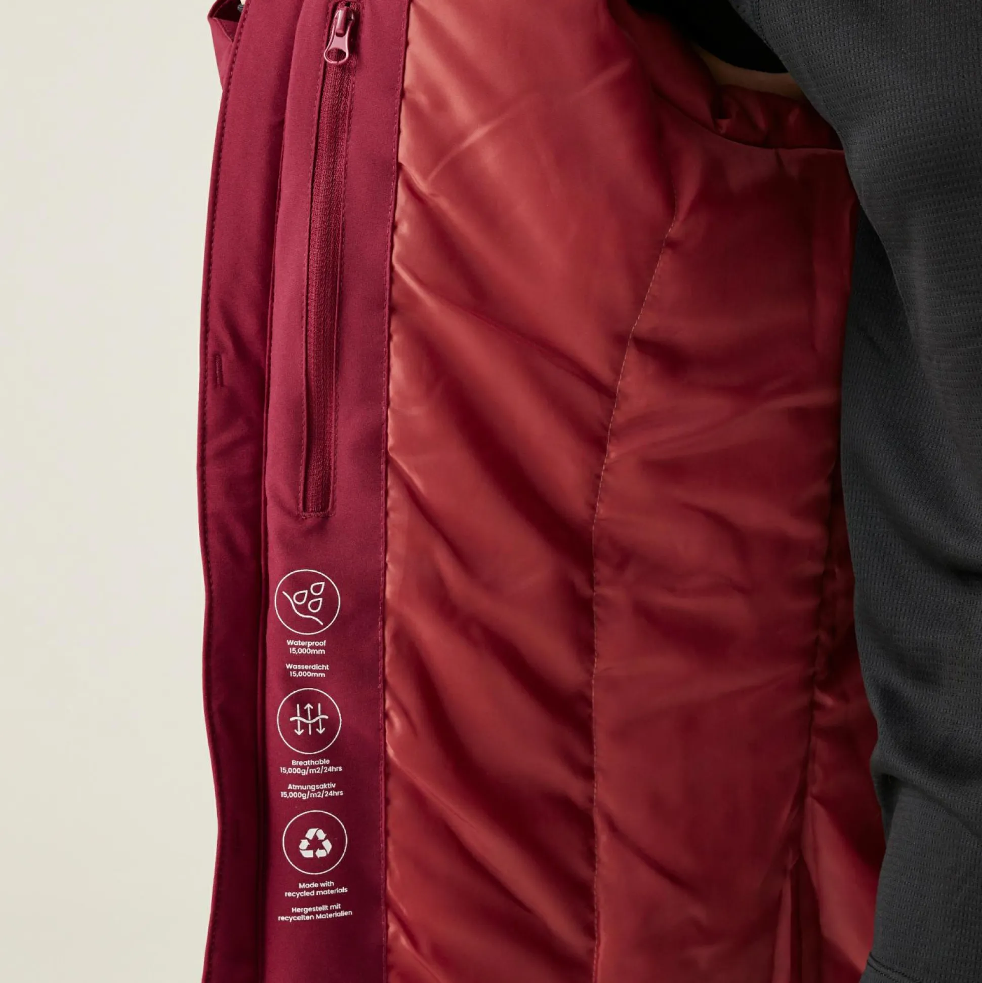 Women's Highton Stretch IV Padded Jacket | Rumba Red Mineral Red