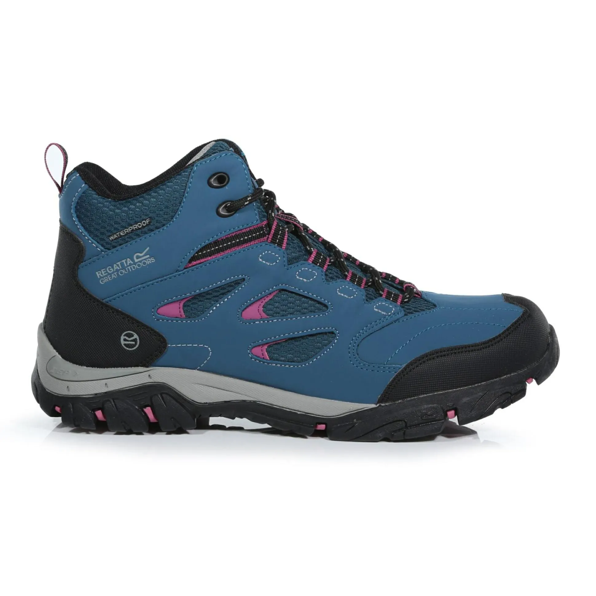 Women's Holcombe Waterproof Mid Walking Boots | Moroccan Blue Red Violet