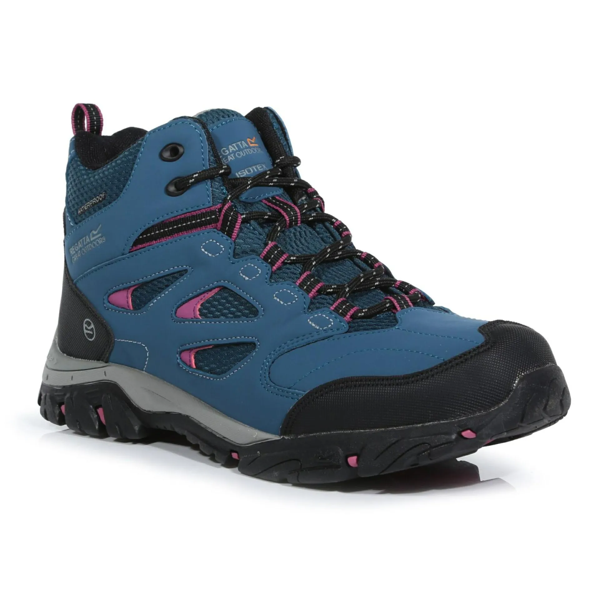 Women's Holcombe Waterproof Mid Walking Boots | Moroccan Blue Red Violet