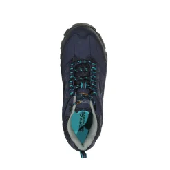 Women's Holcombe Waterproof Low Walking Shoes | Navy Atlantis