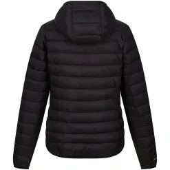 Women's Hooded Marizion Baffled Jacket | Black