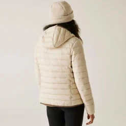 Women's Hooded Marizion Baffled Jacket | Beige