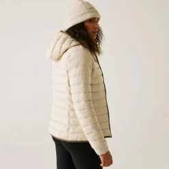 Women's Hooded Marizion Baffled Jacket | Beige