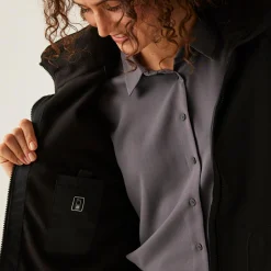 Women's Hudson Fleece Lined Jacket | Black