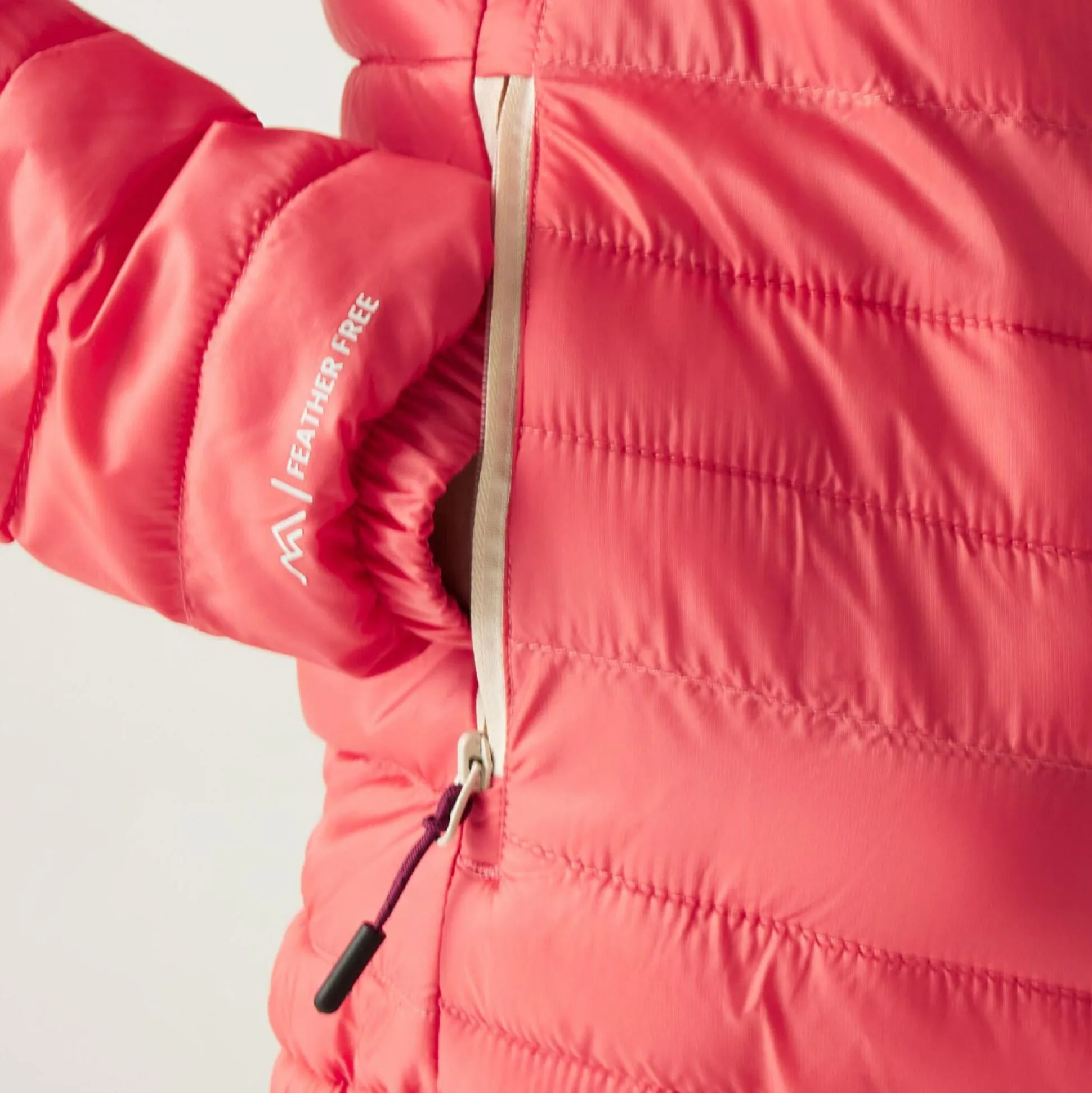 Women's Hurden Padded Jacket | Peach Bloom Light Vanilla