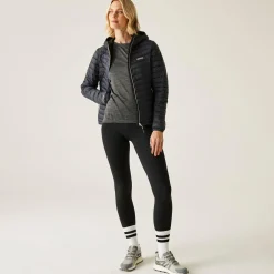 Women's Hurden Padded Jacket | Seal Grey Black