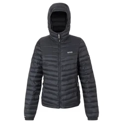 Women's Hurden Padded Jacket | Seal Grey Black