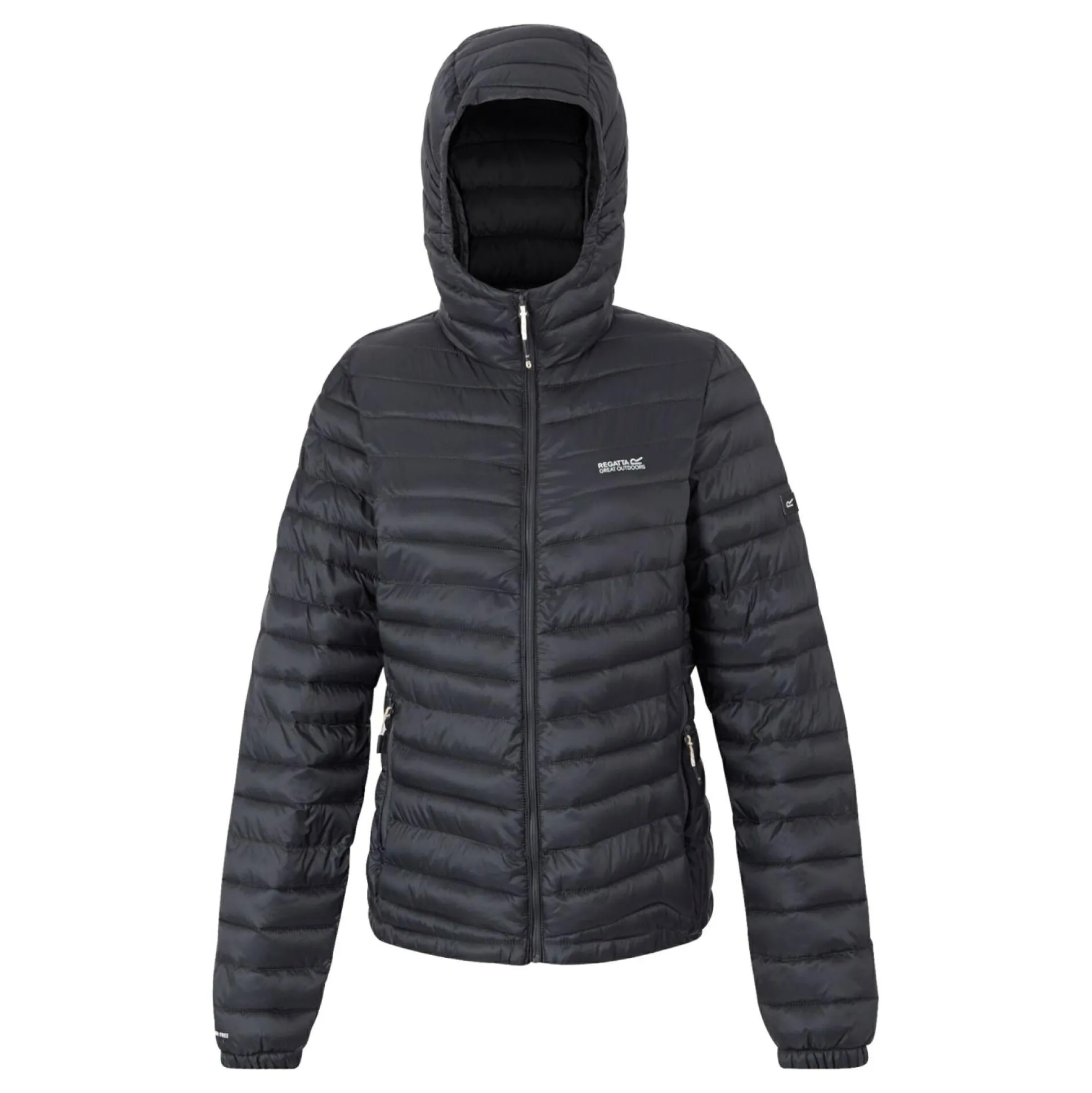 Women's Hurden Padded Jacket | Seal Grey Black