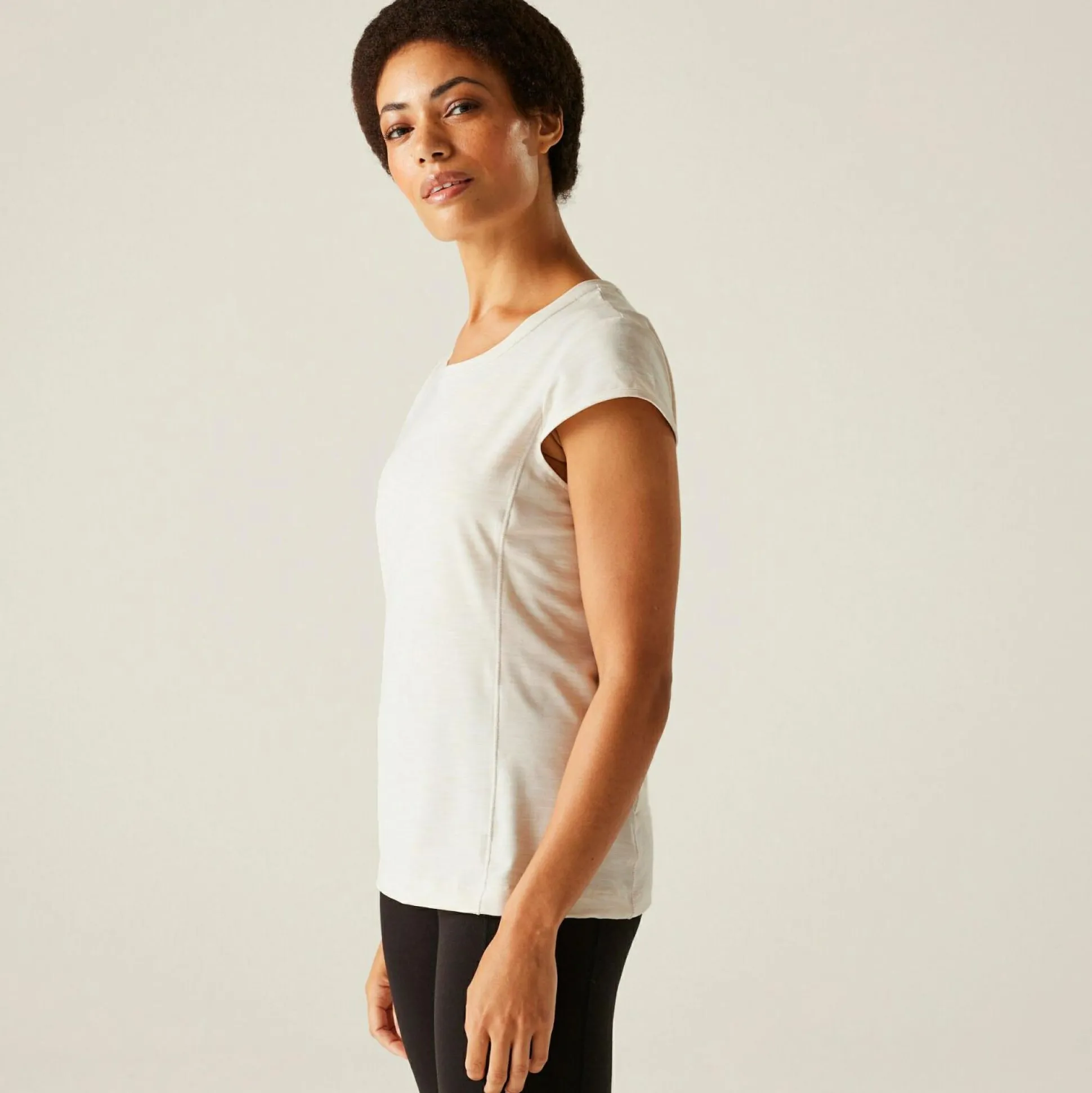 Women's Hyperdimension II T-Shirt | Light Vanilla