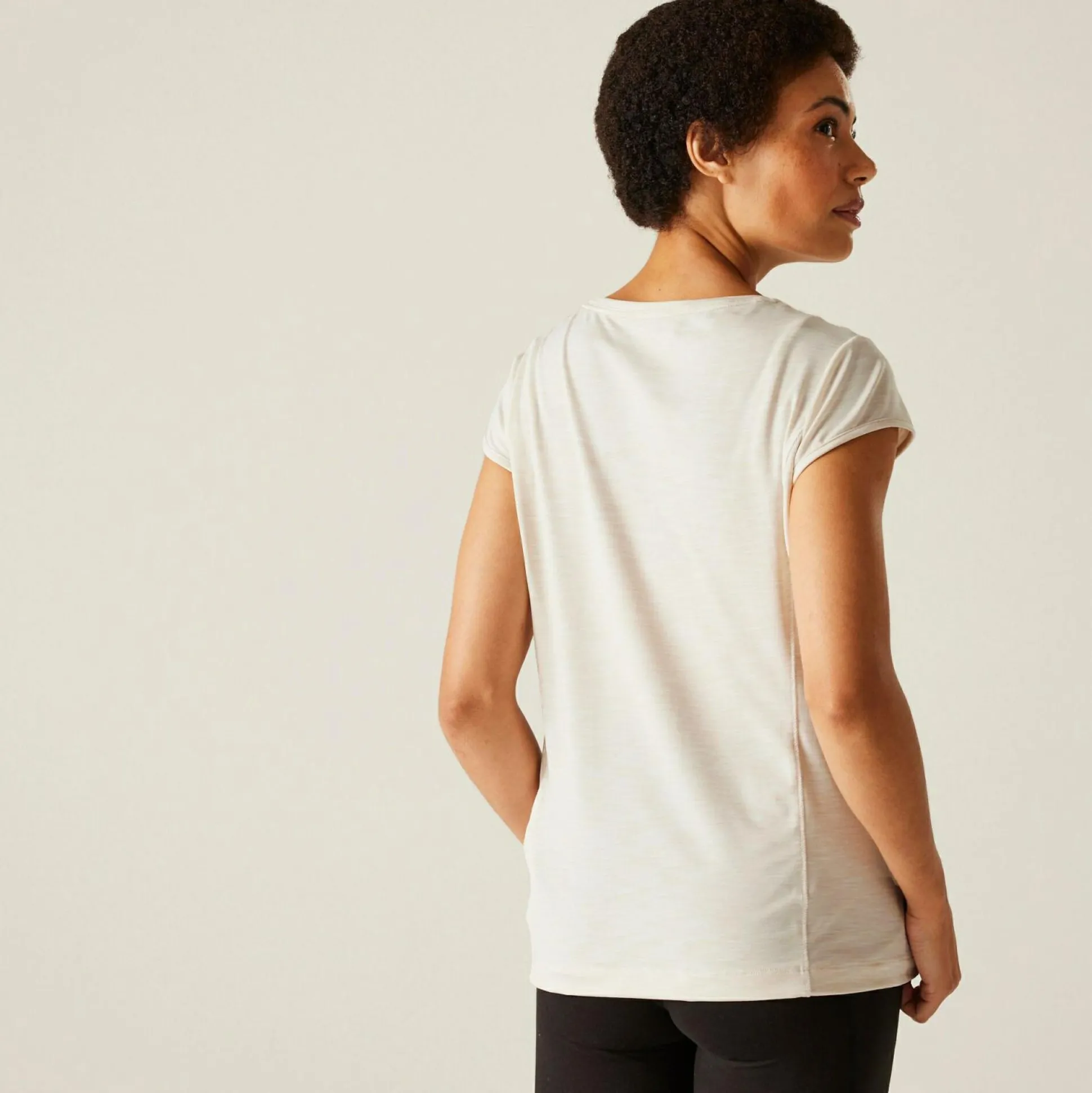 Women's Hyperdimension II T-Shirt | Light Vanilla