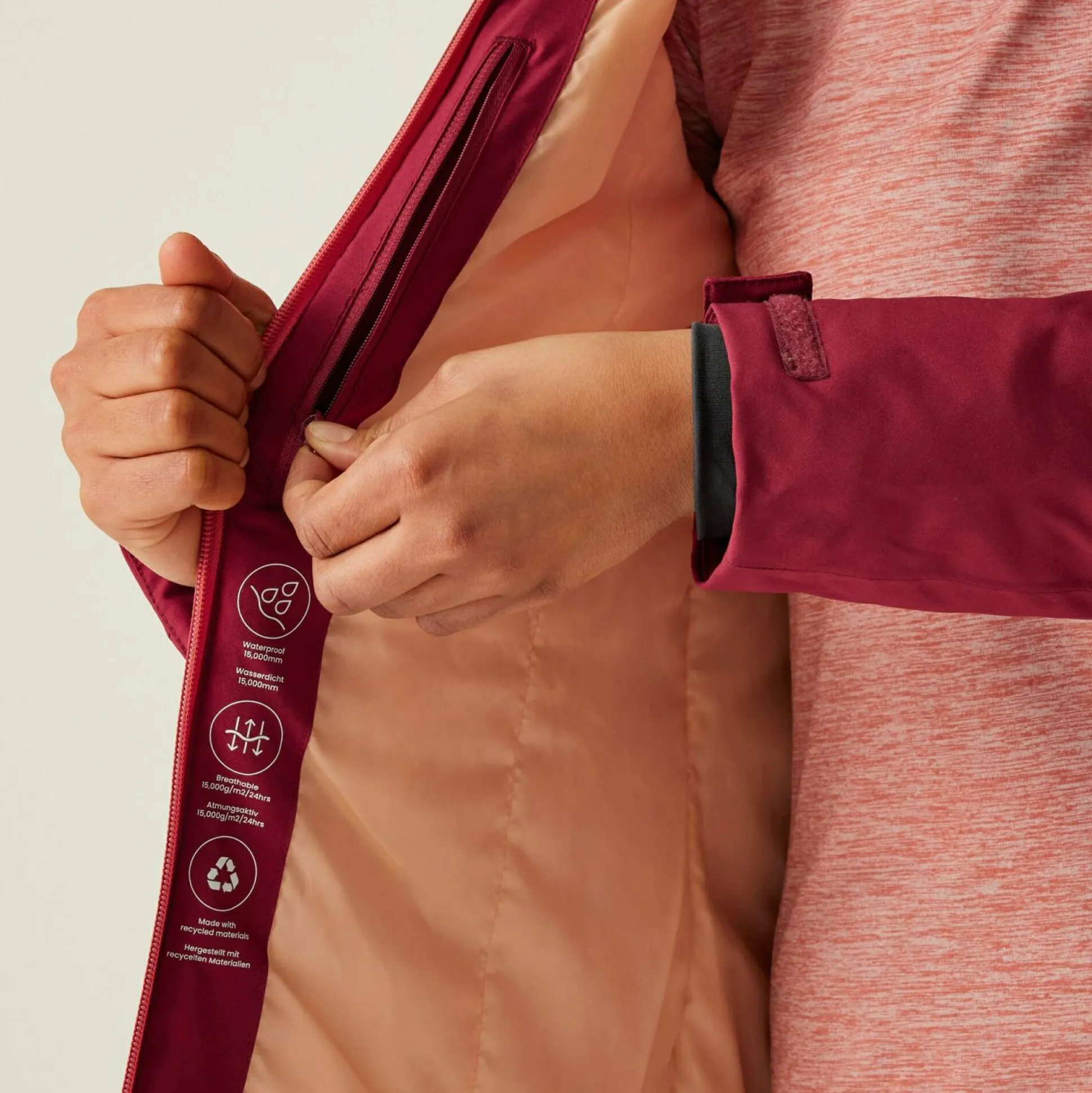 Women's Kelora Waterproof Insulated Jacket | Rumba Red Mineral Red