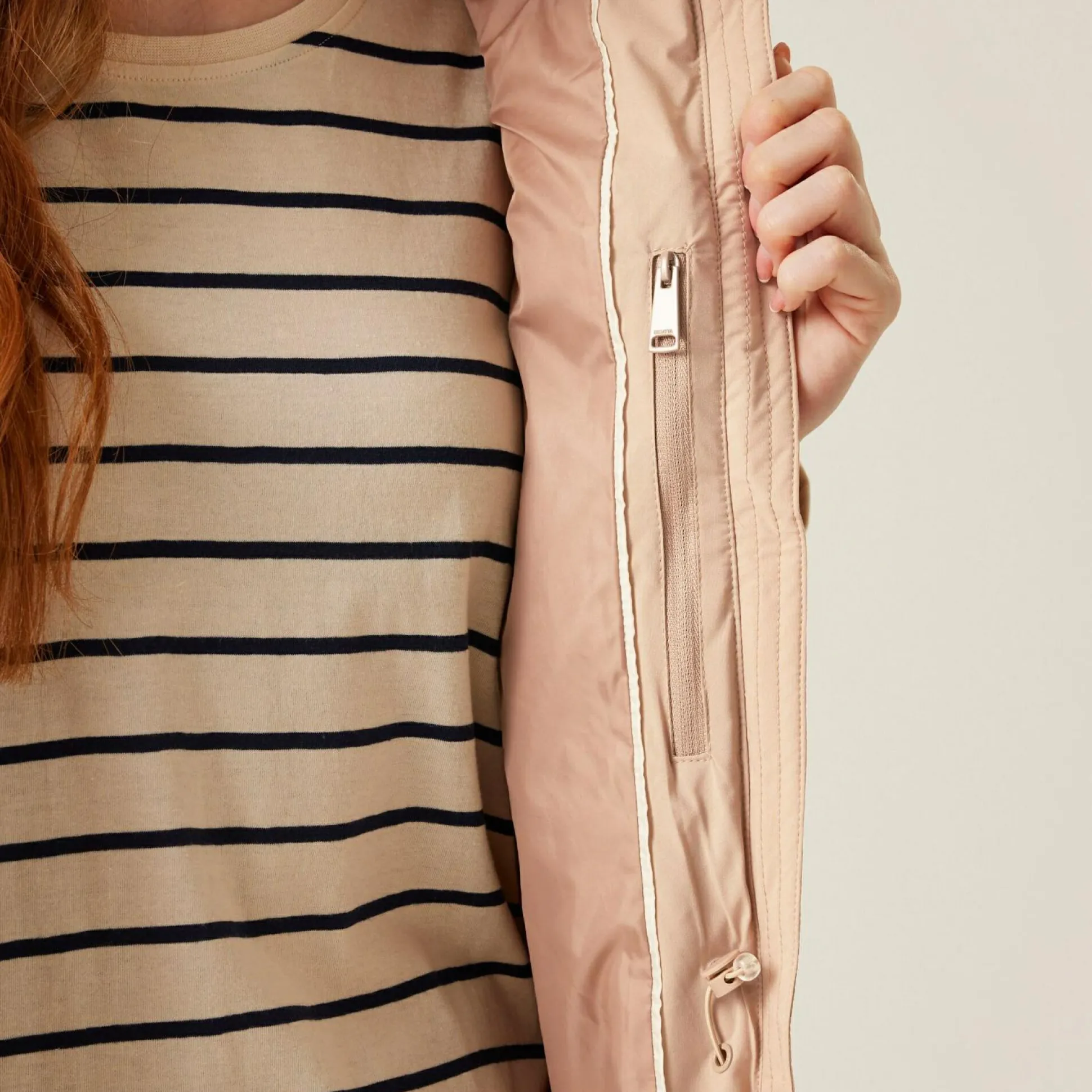 Women's Leandra Longline Gilet | Warm Taupe