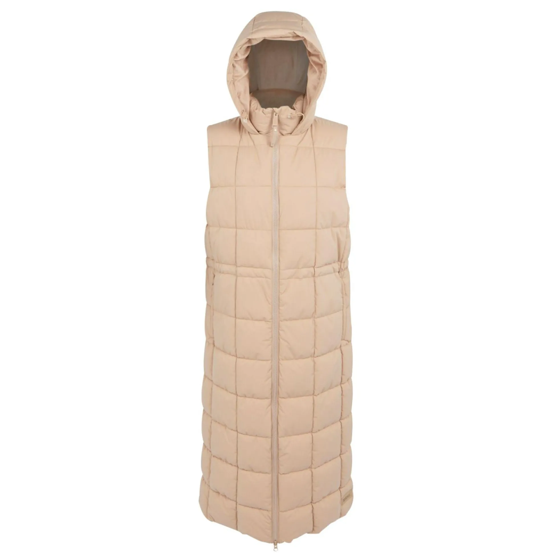 Women's Leandra Longline Gilet | Warm Taupe