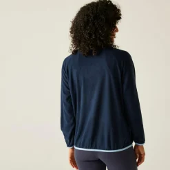 Women's Lilana Full Zip Fleece | Navy Chambray Blue