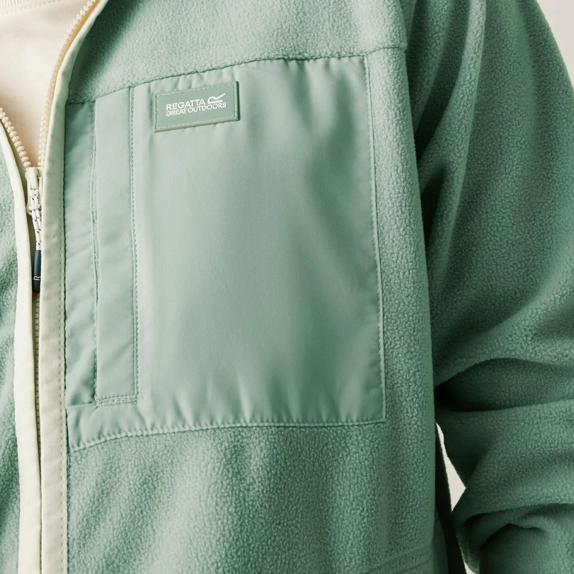 Women's Lilana Full Zip Fleece | Glacier Light Vanilla