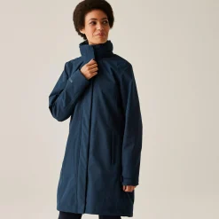 Women's Longline Kingsley 3 in 1 Jacket | Navy