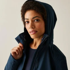 Women's Longline Kingsley 3 in 1 Jacket | Navy