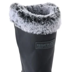 Women's Luxley Mid Fur Lined Wellies | Black