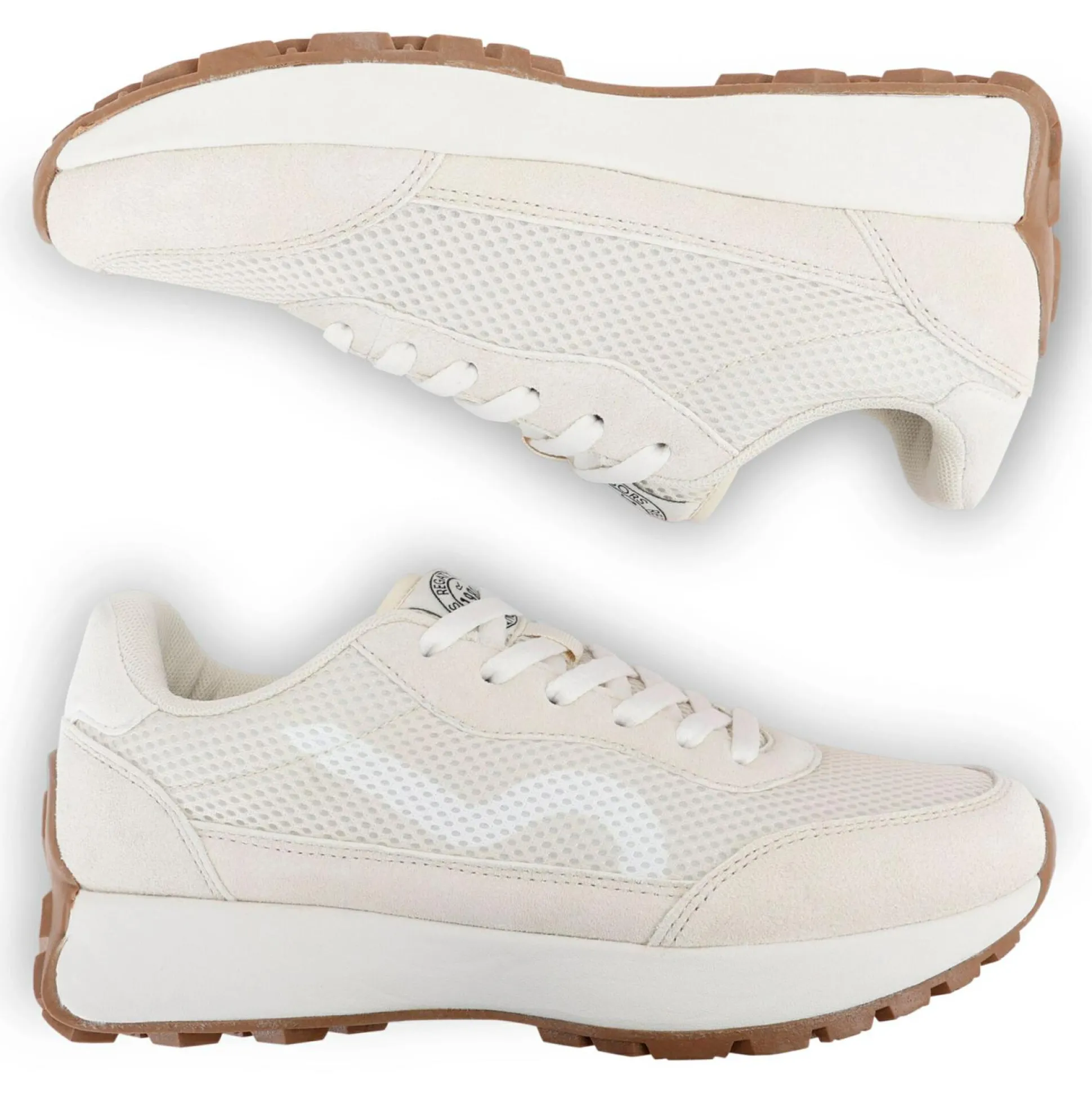 Women's Marine Heritage Trainers | Light Vanilla