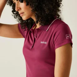 Women's Maverick V Active Polo Shirt | Beaujolais