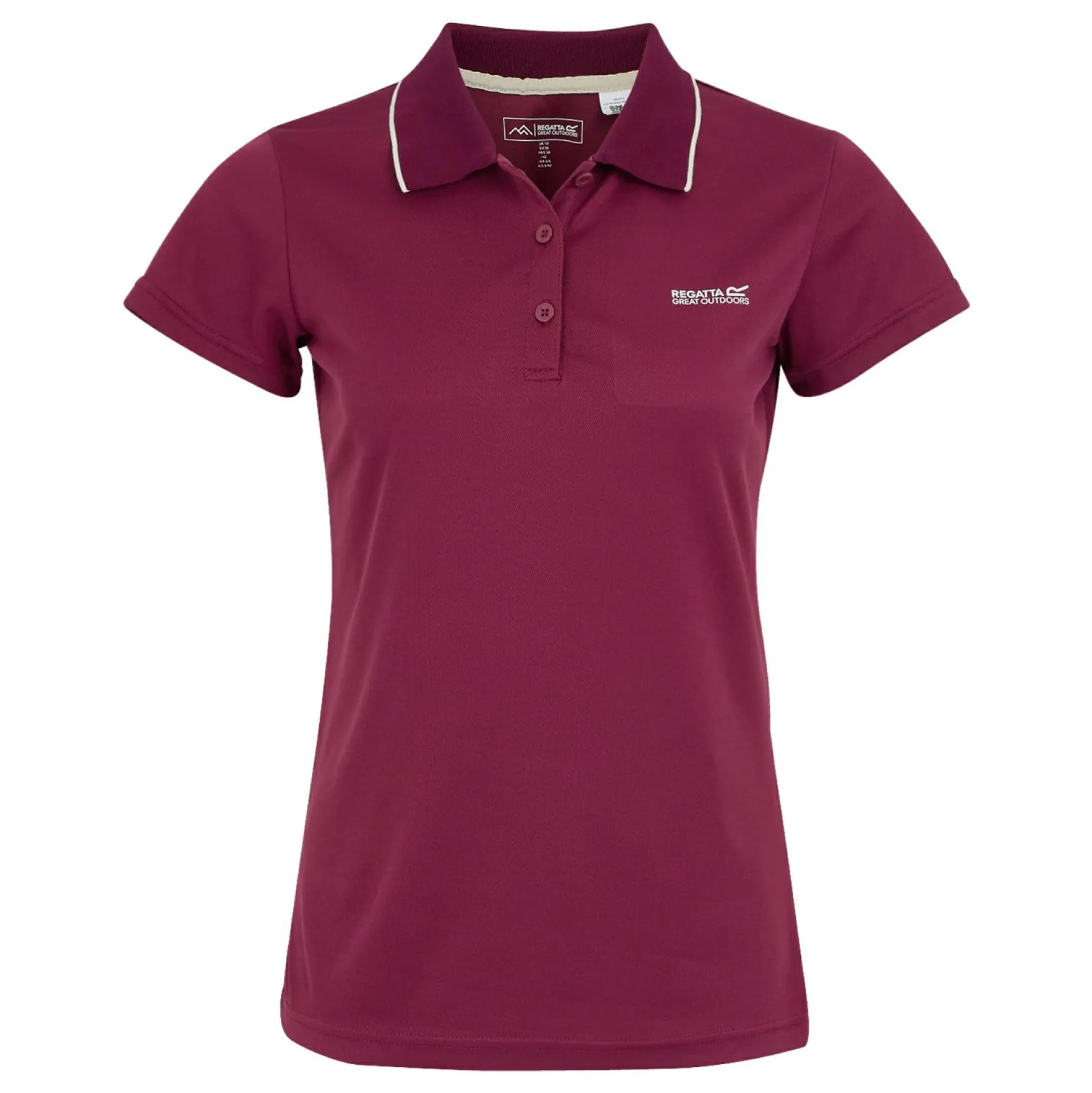 Women's Maverick V Active Polo Shirt | Beaujolais