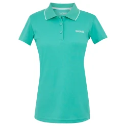 Women's Maverick V Active Polo Shirt | Turquoise Icy Morn