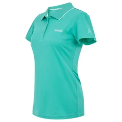 Women's Maverick V Active Polo Shirt | Turquoise Icy Morn