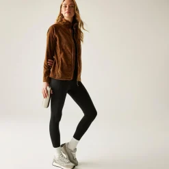 Women's Mayse Full Zip Fleece | Brown