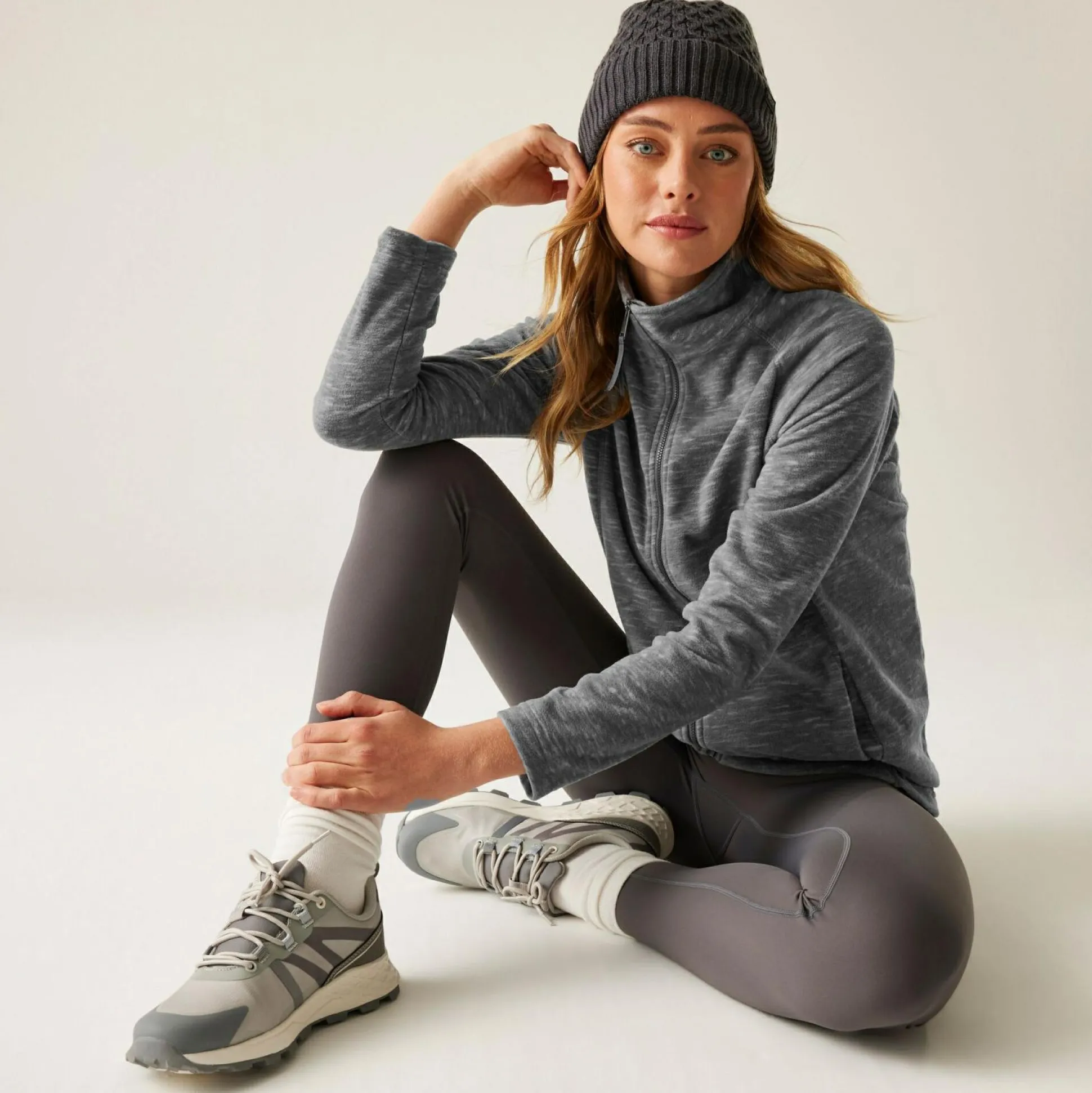 Women's Mayse Full Zip Fleece | Grey