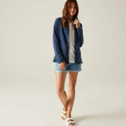 Women's Mayse Full Zip Fleece | Navy Marl