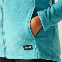 Women's Mayse Full Zip Fleece | Turquoise Marl