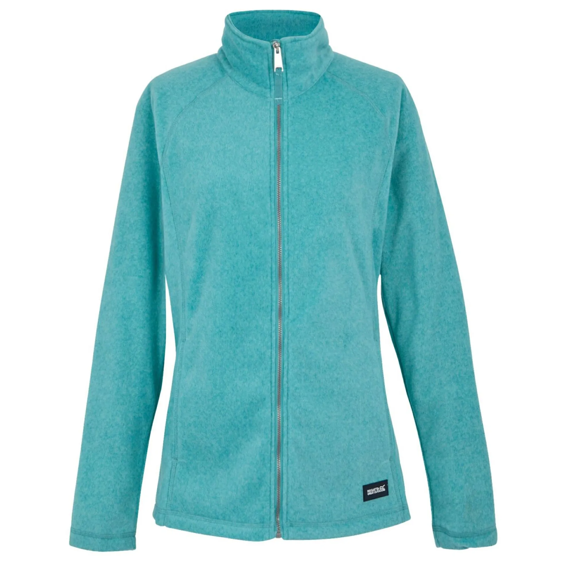Women's Mayse Full Zip Fleece | Turquoise Marl