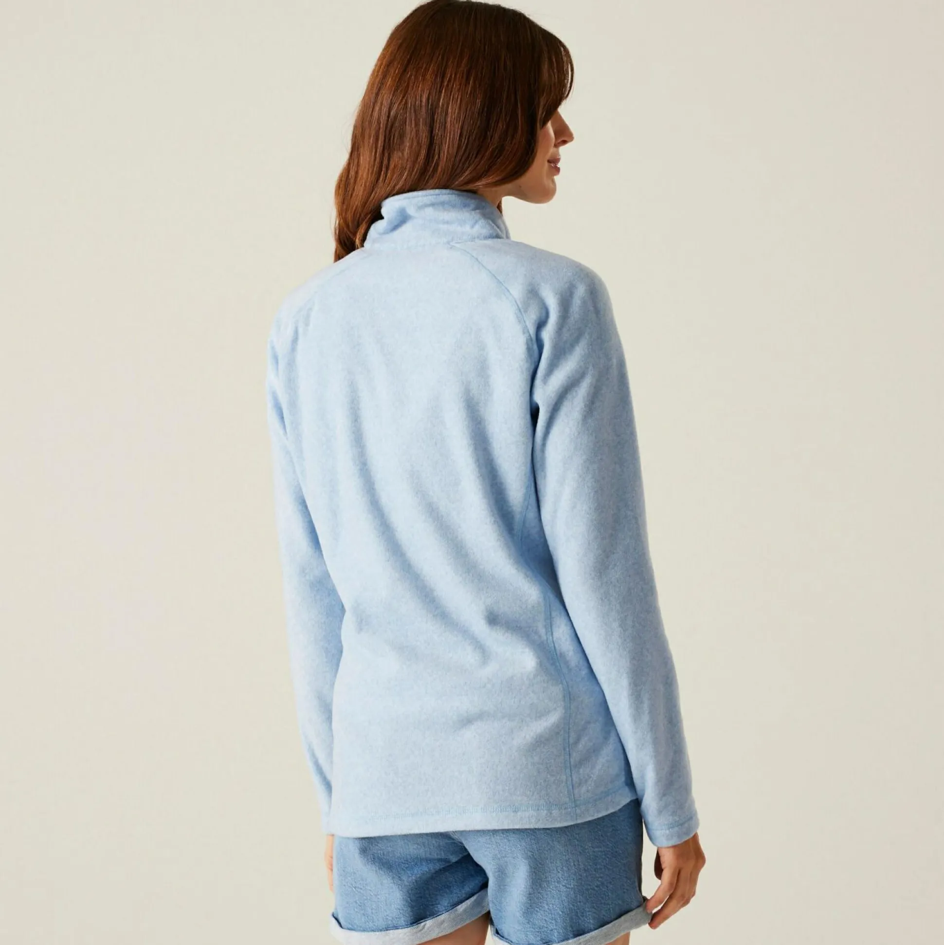 Women's Mayse Full Zip Fleece | Chambray Blue Marl