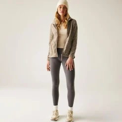 Women's Mayse Full Zip Fleece | Taupe Beige