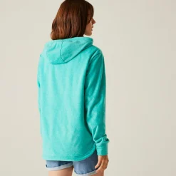Women's Mayse Hoody | Turquoise Marl