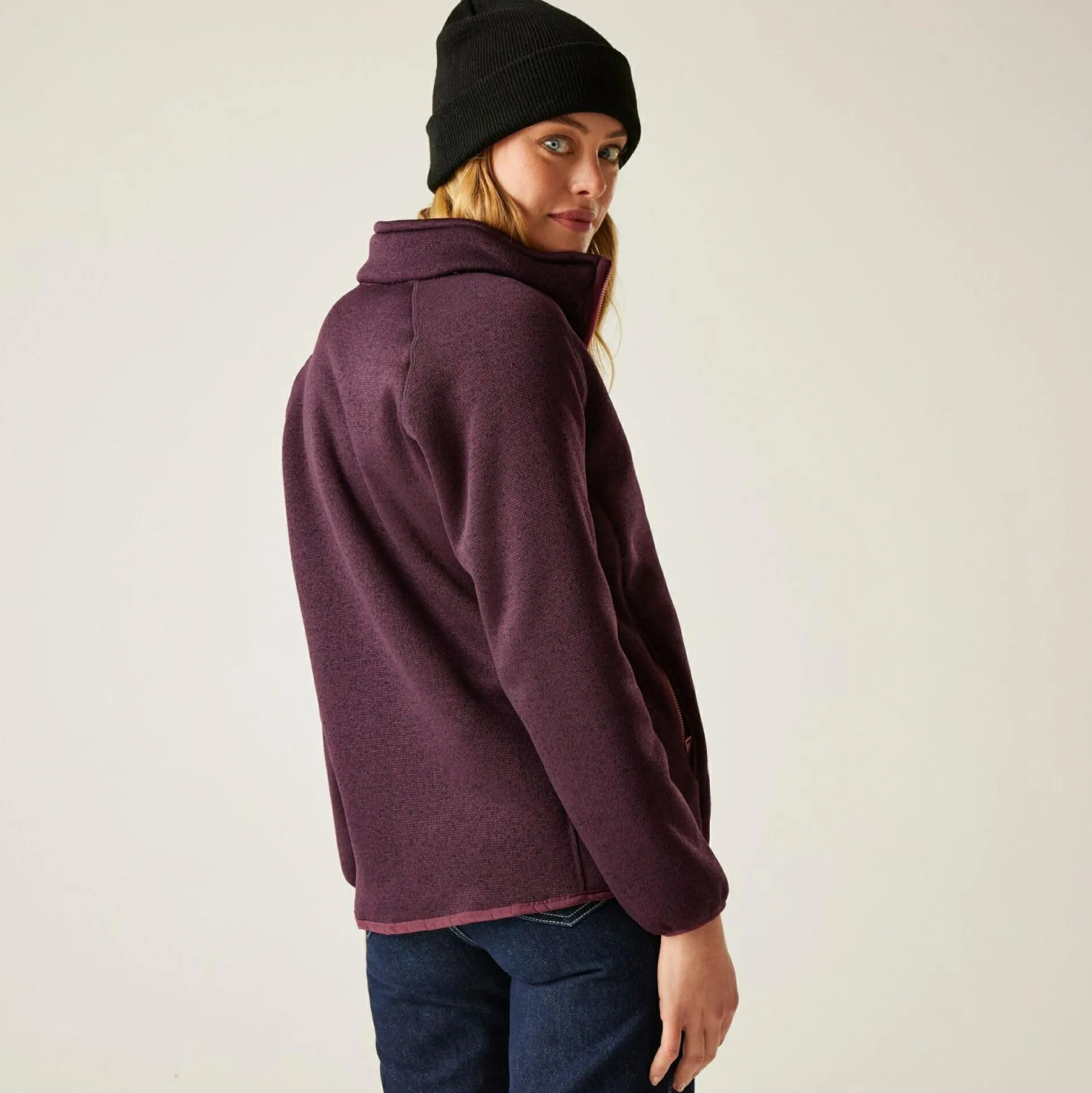 Women's Mellrey Full Zip Fleece | Fig Purple