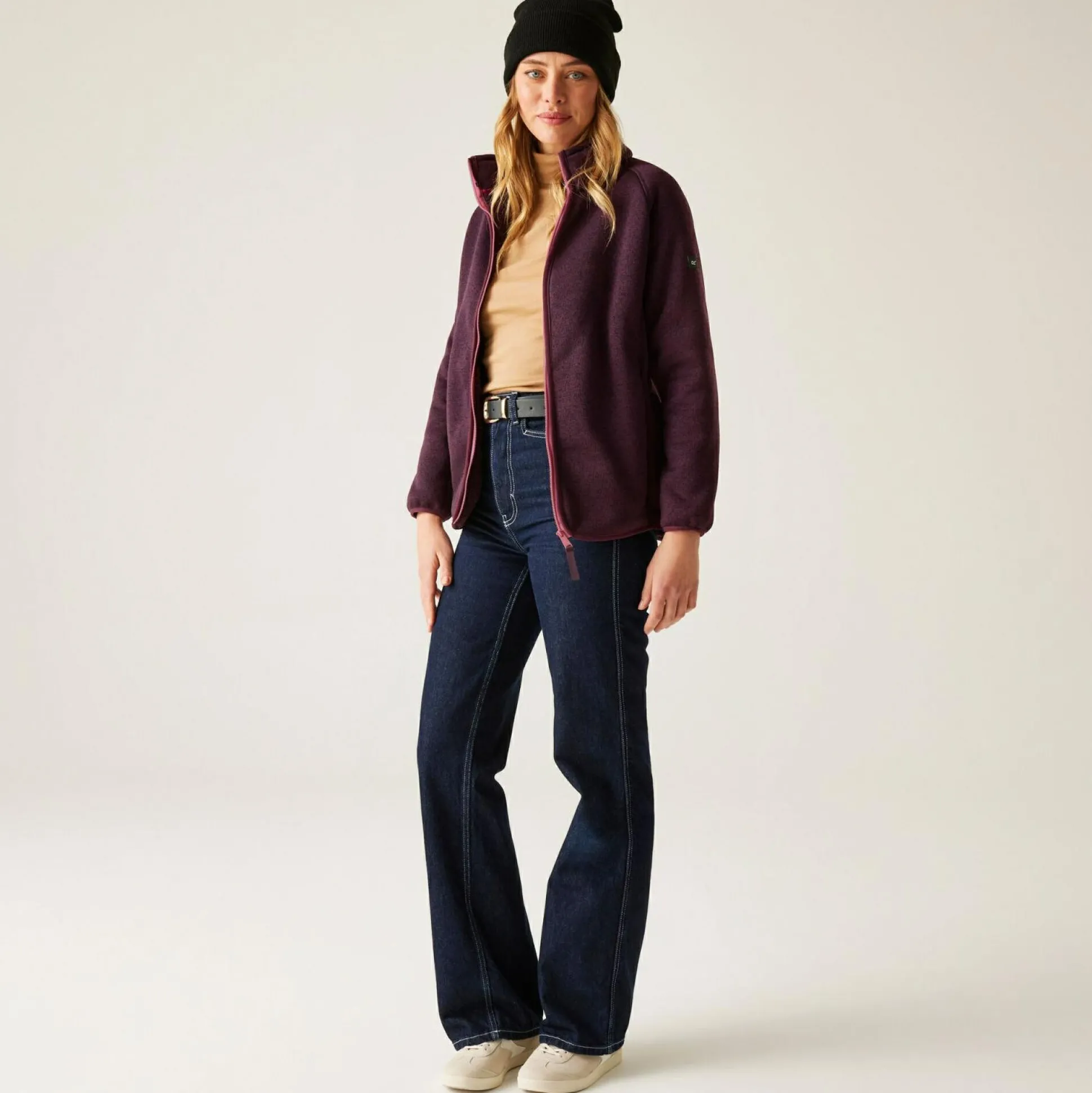 Women's Mellrey Full Zip Fleece | Fig Purple
