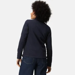 Women's Micro Lightweight Full Zip Fleece | Dark Navy